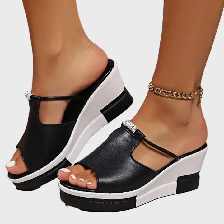 Morgana | Sandales à Plateforme Confortables