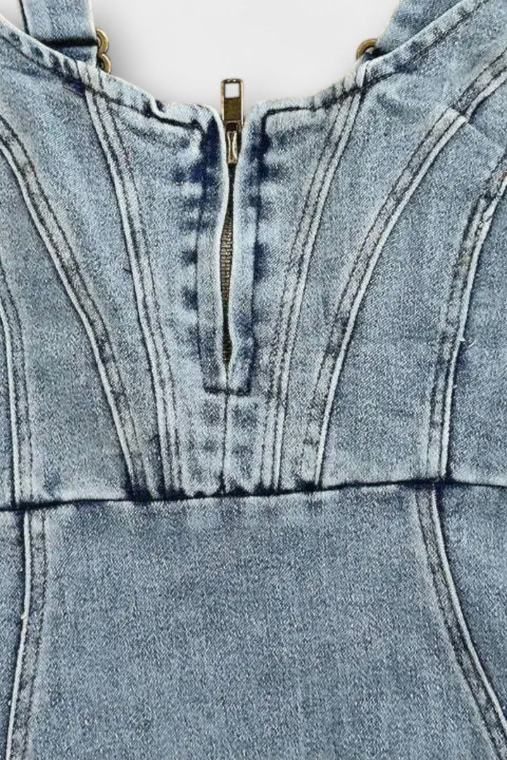 Janessa | Robe en Denim