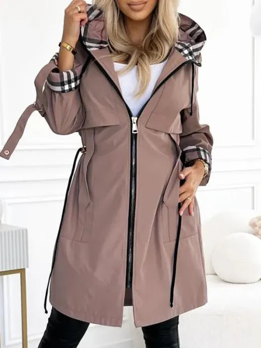 Selena | Manteau Imperméable et Coupe-Vent
