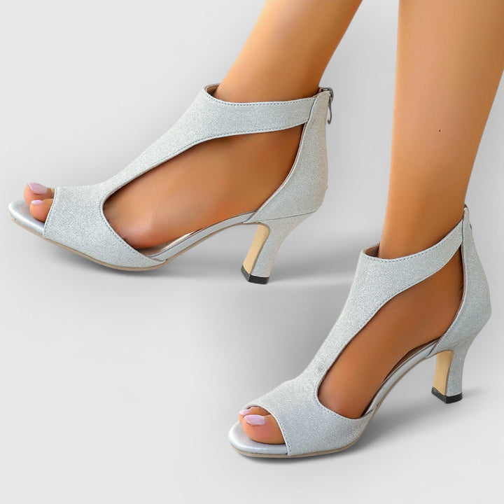 Nessa | Sandales Orthopédiques Avec Talon Et Découpe