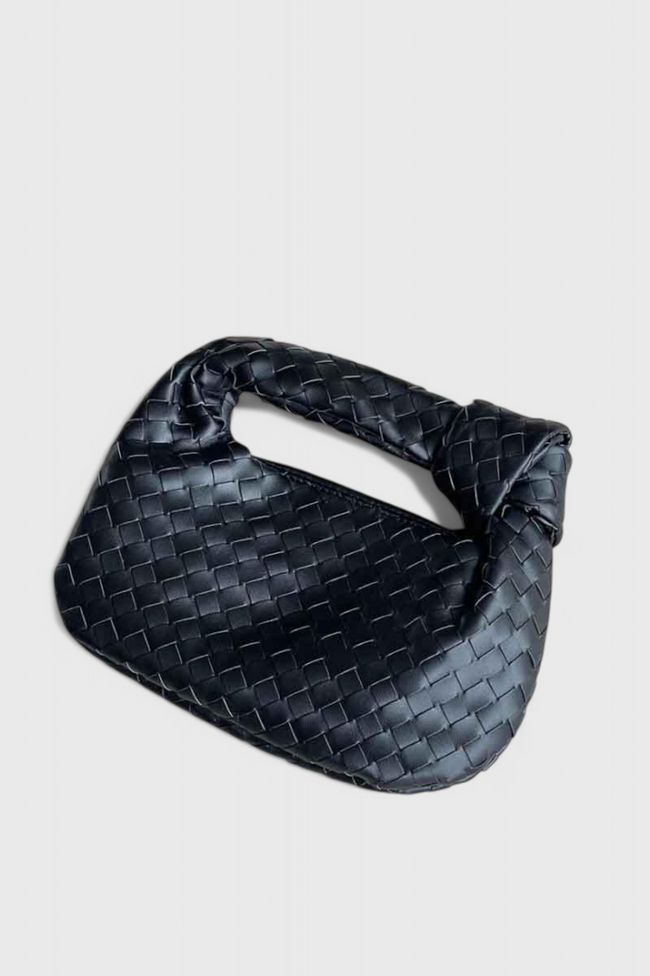 Sage | Mini Sac Satchel Tissé