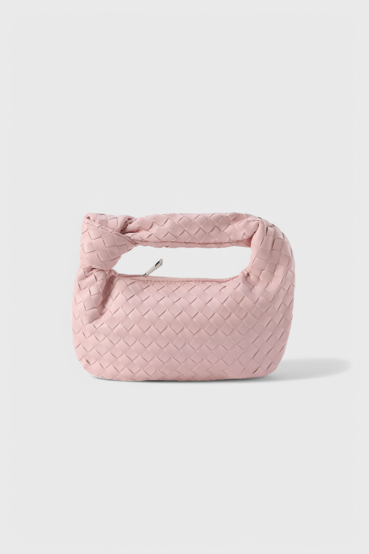 Sage | Mini Sac Satchel Tissé