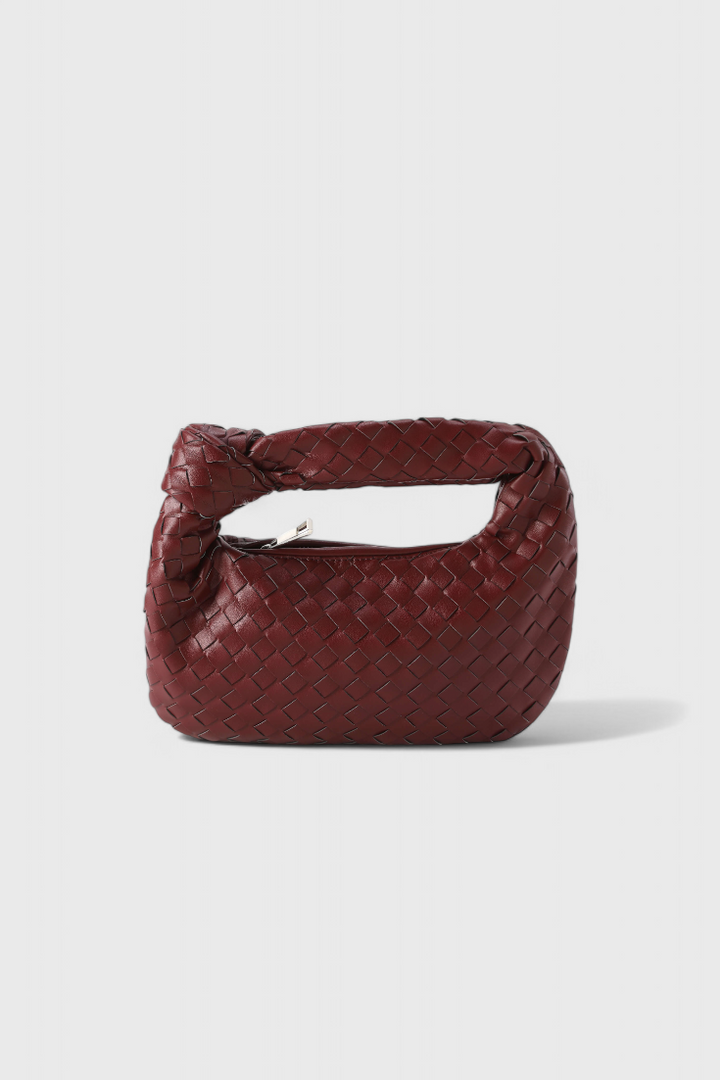 Sage | Mini Sac Satchel Tissé