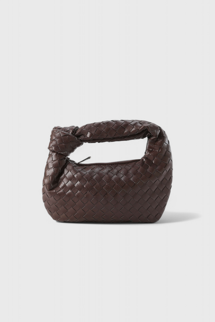 Sage | Mini Sac Satchel Tissé