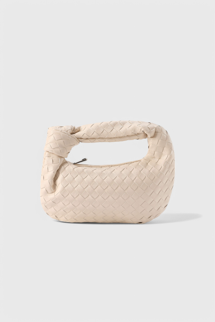 Sage | Mini Sac Satchel Tissé