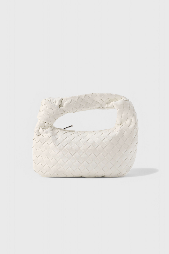 Sage | Mini Sac Satchel Tissé