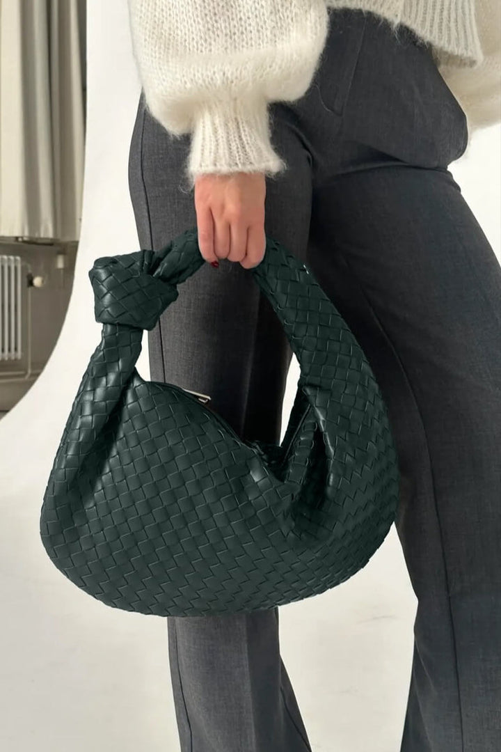 Sage | Sac à Bandoulière Moyen Tissé