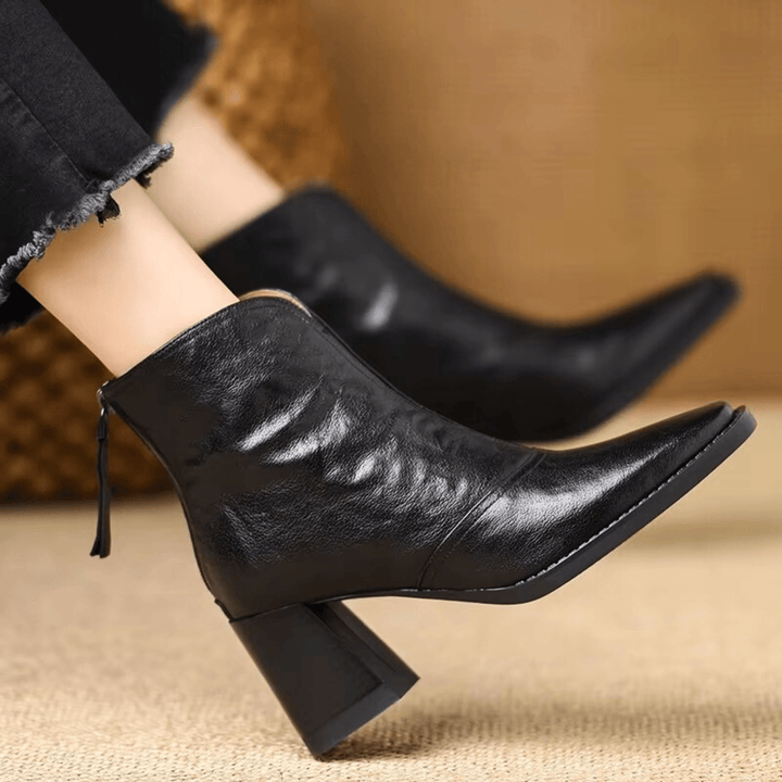 Ovelle | Bottines à Talon Sculpté