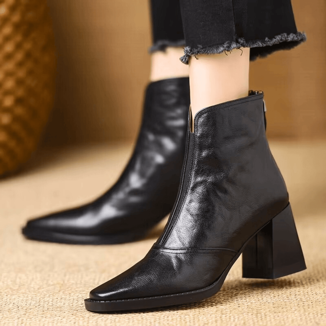 Ovelle | Bottines à Talon Sculpté
