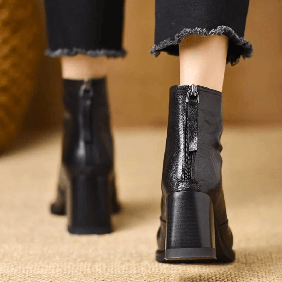 Ovelle | Bottines à Talon Sculpté