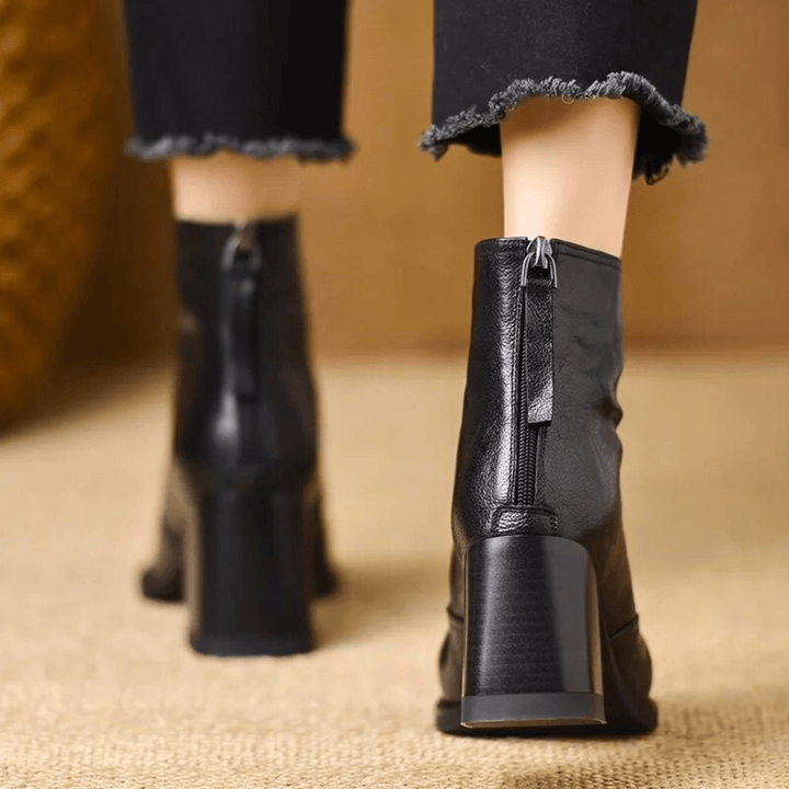Ovelle | Bottines à Talon Sculpté