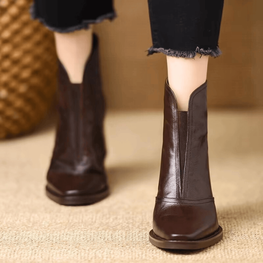 Ovelle | Bottines à Talon Sculpté