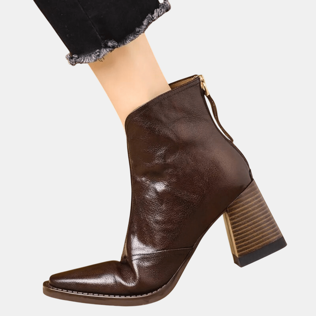 Ovelle | Bottines à Talon Sculpté