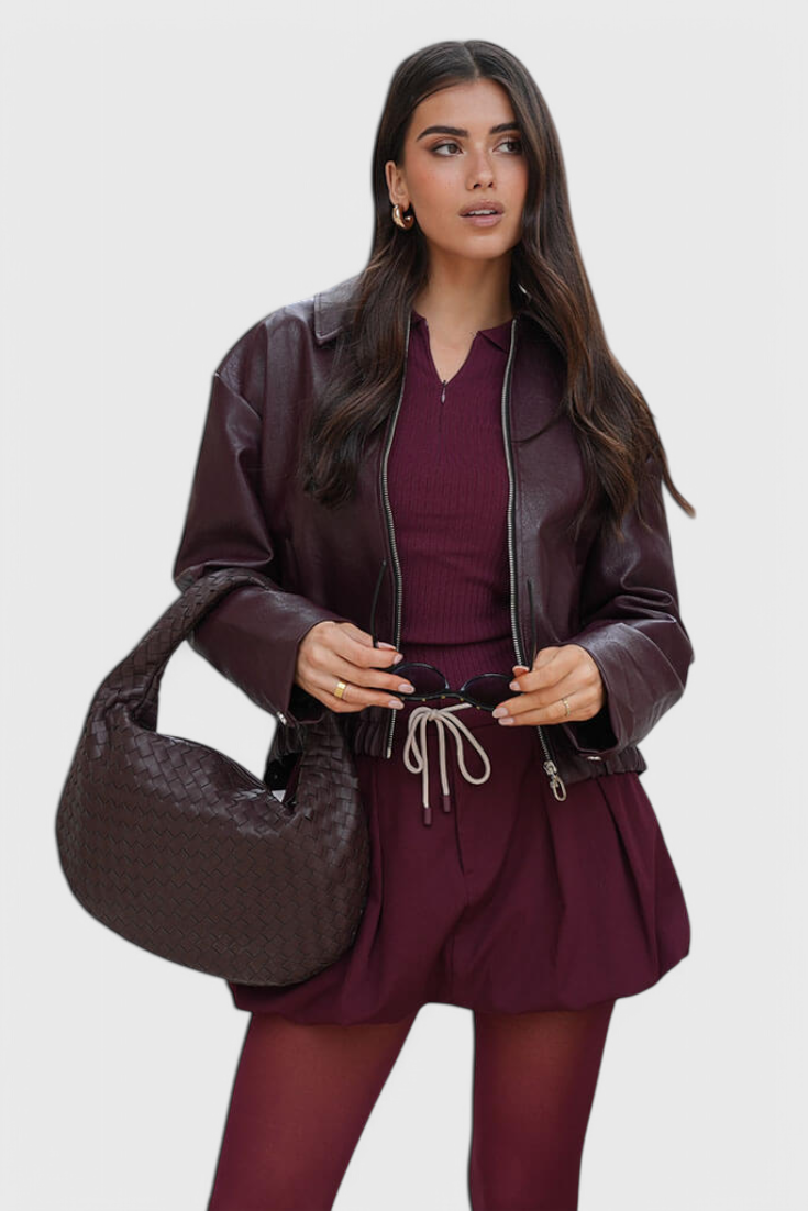 Sage | Sac à Bandoulière Moyen Tissé